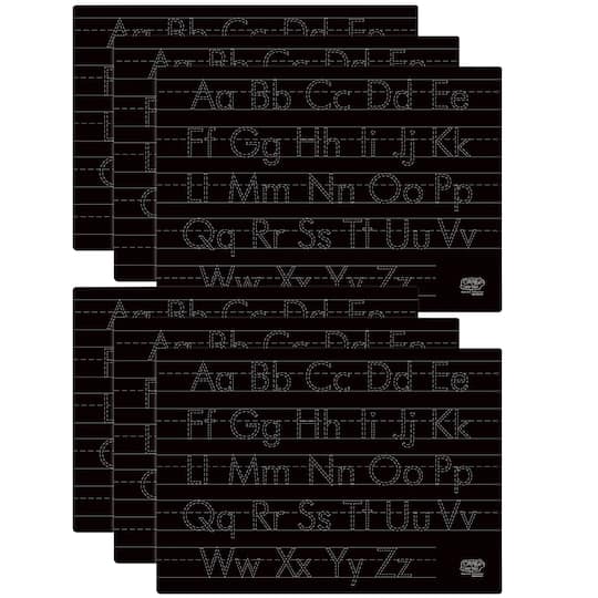 The Pencil Grip 2-Sided Letters Activity Playmats, 6ct.